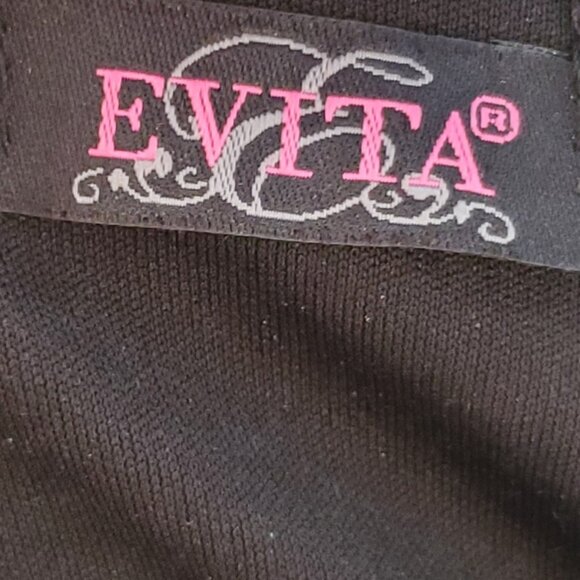 Gorgeous Red-Fleece-Flower-Design Dress - Picture 6 of 6